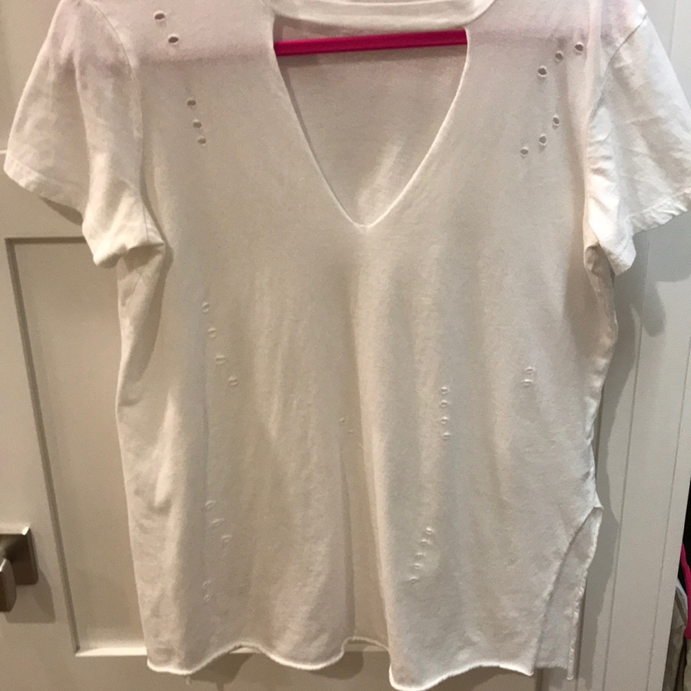white shirt